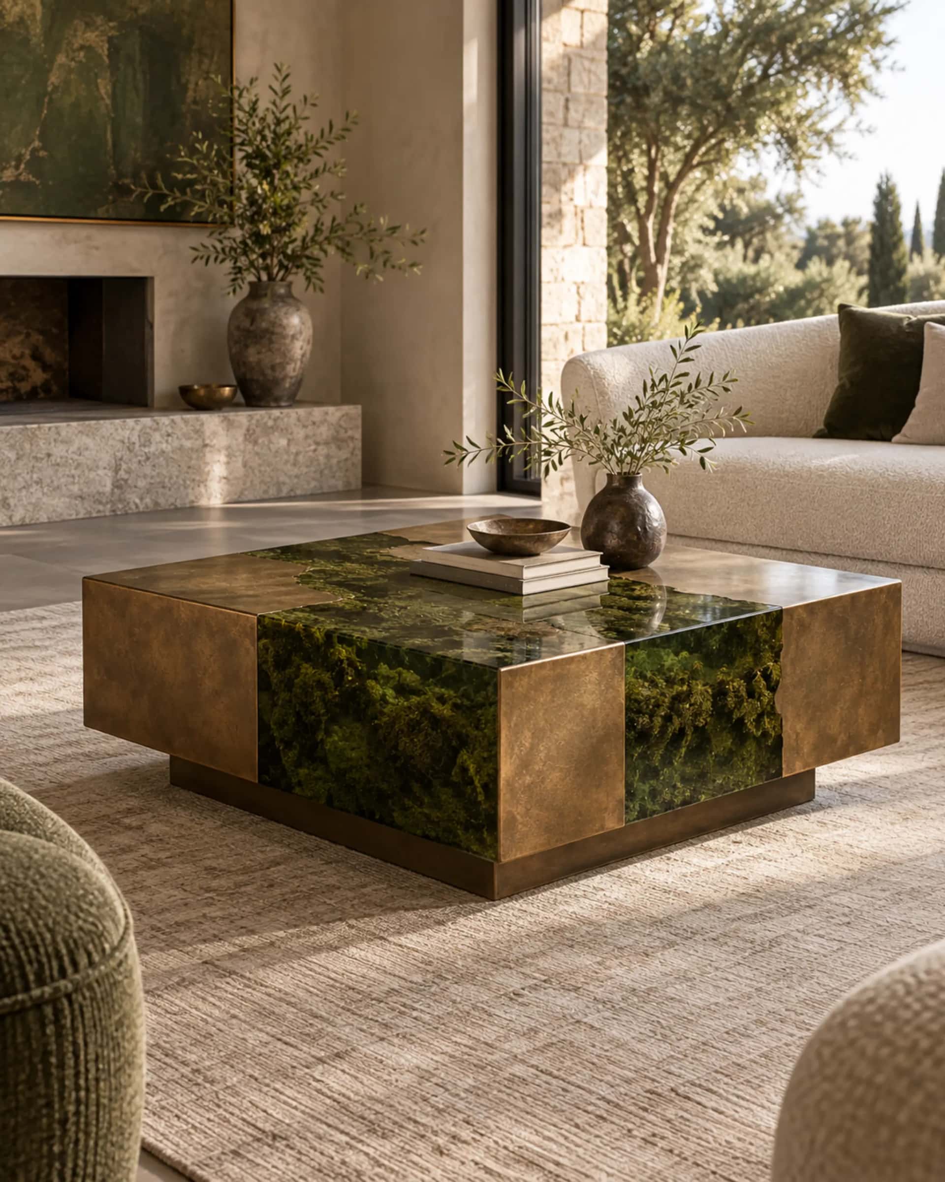 Moss Square Coffee Table — design visualization