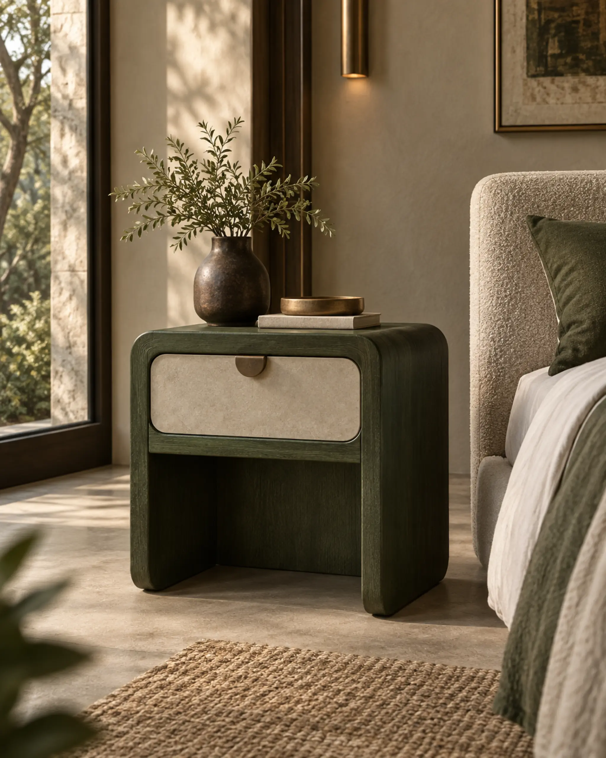 Silt Compact Bedside Table — design visualization