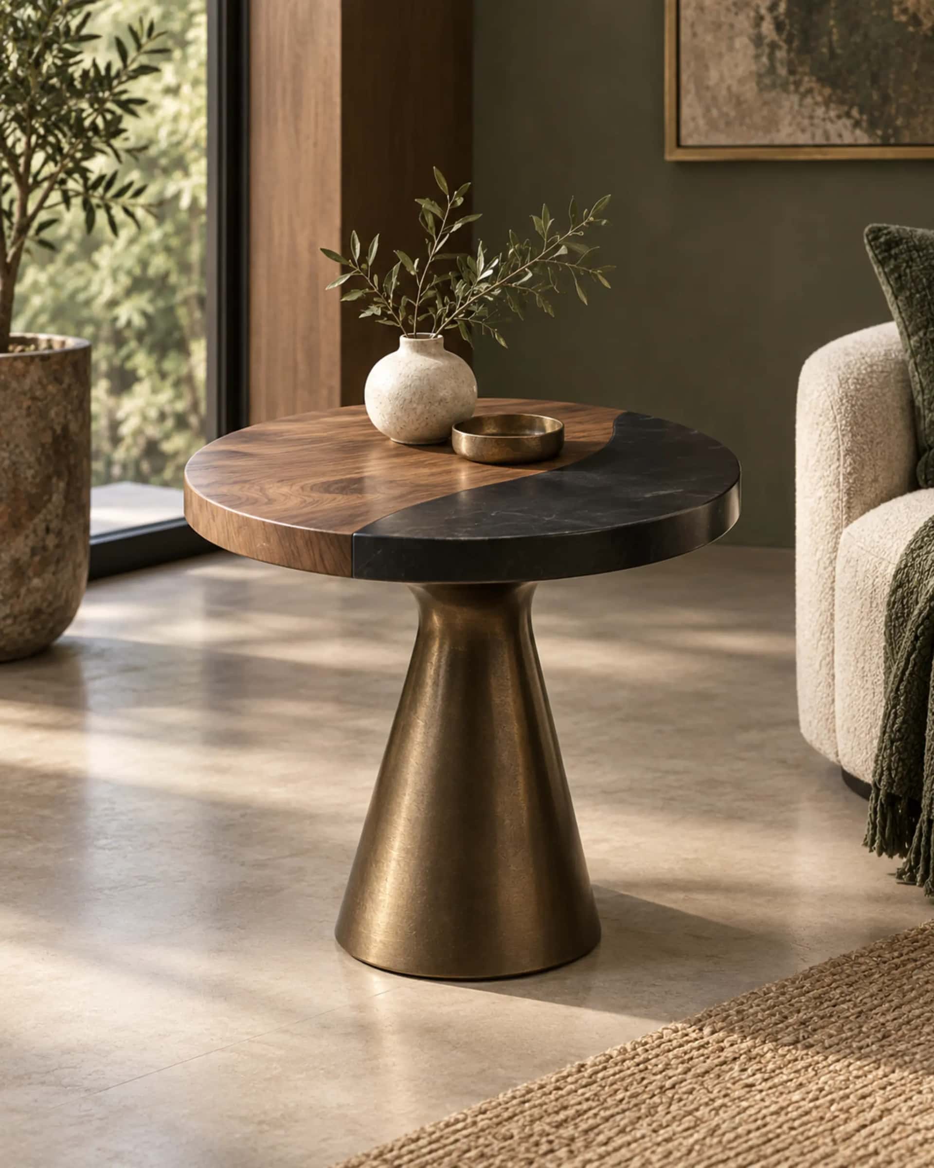 Eclipse Round Side Table — design visualization