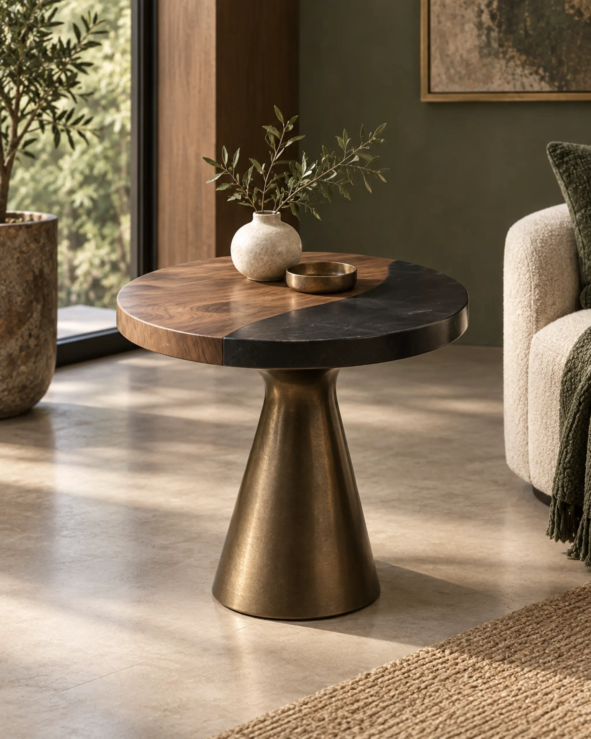 Eclipse Round Side Table — design visualization