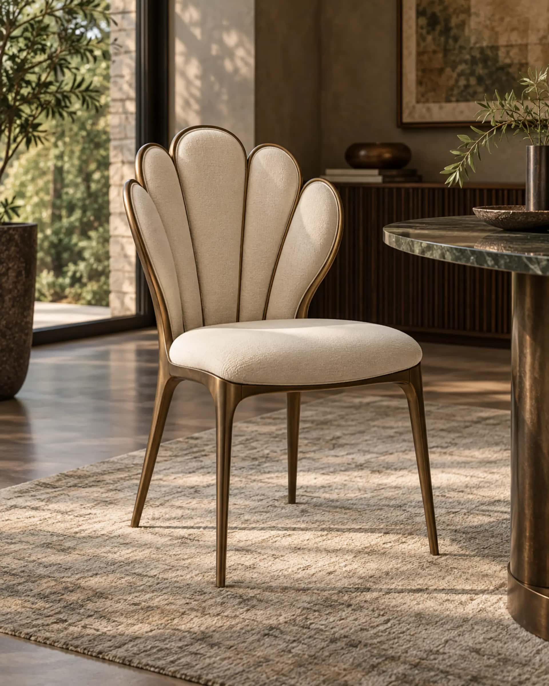 Aster Dining Chair — design visualization