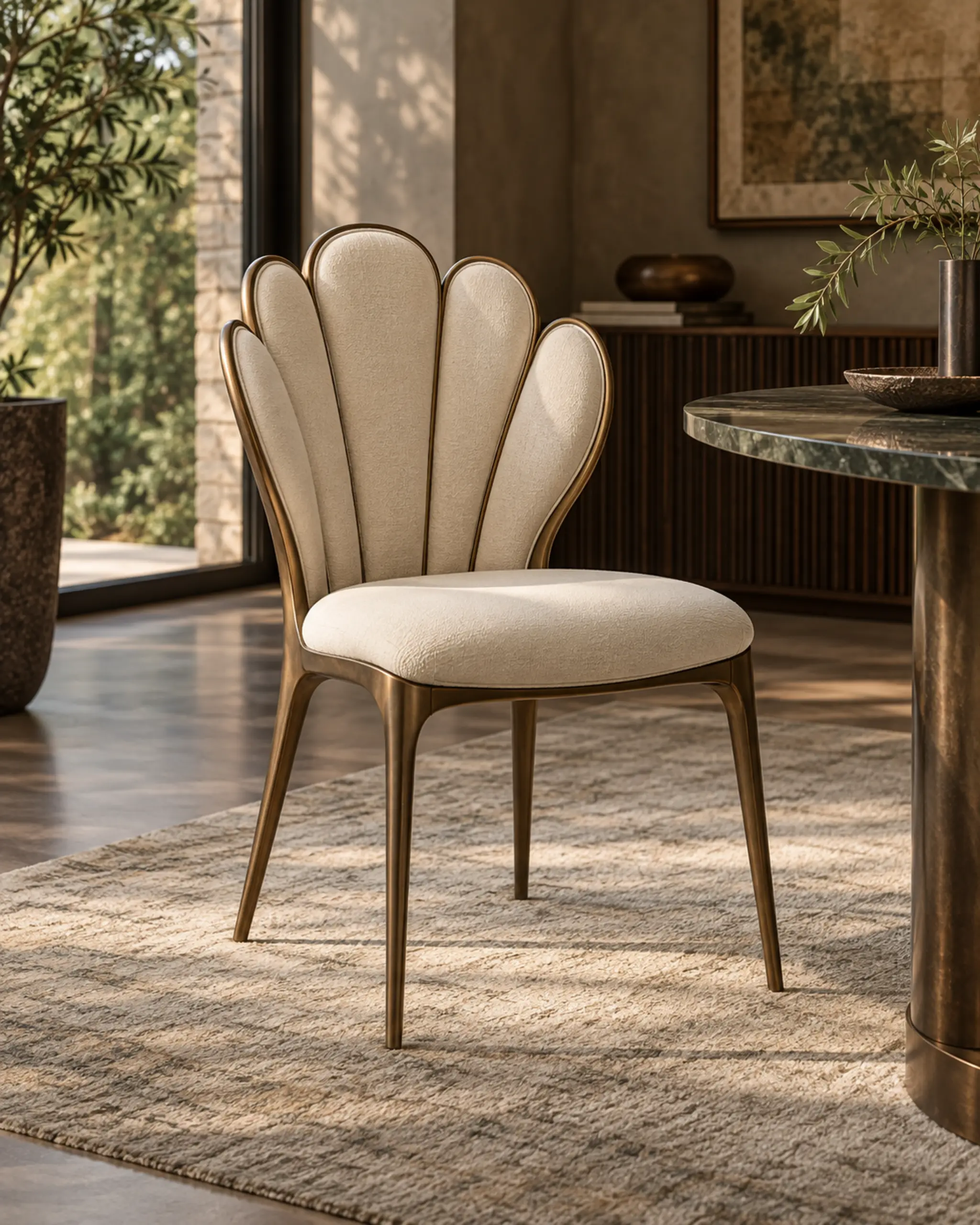 Aster Dining Chair — design visualization
