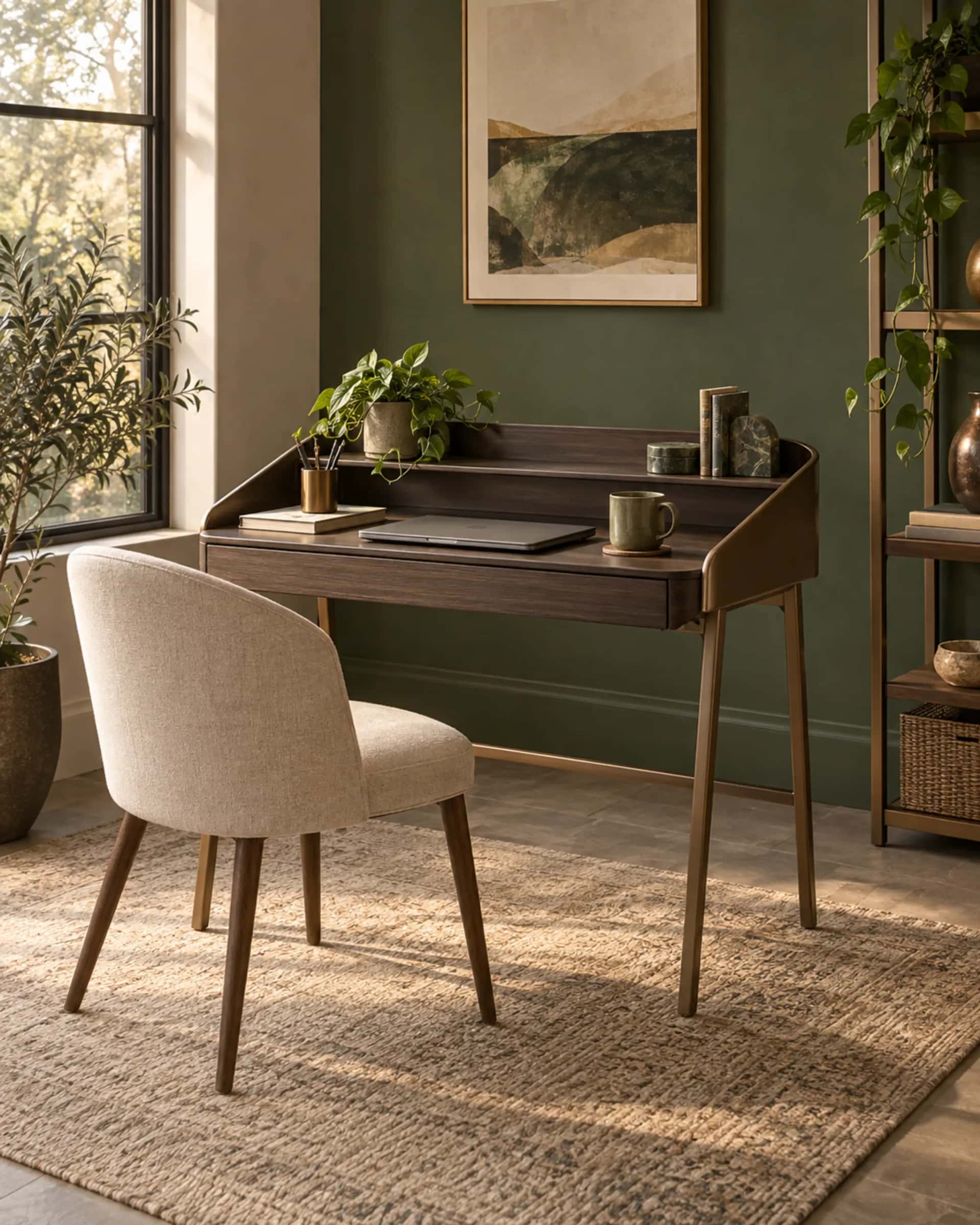 Haven Compact Desk — design visualization
