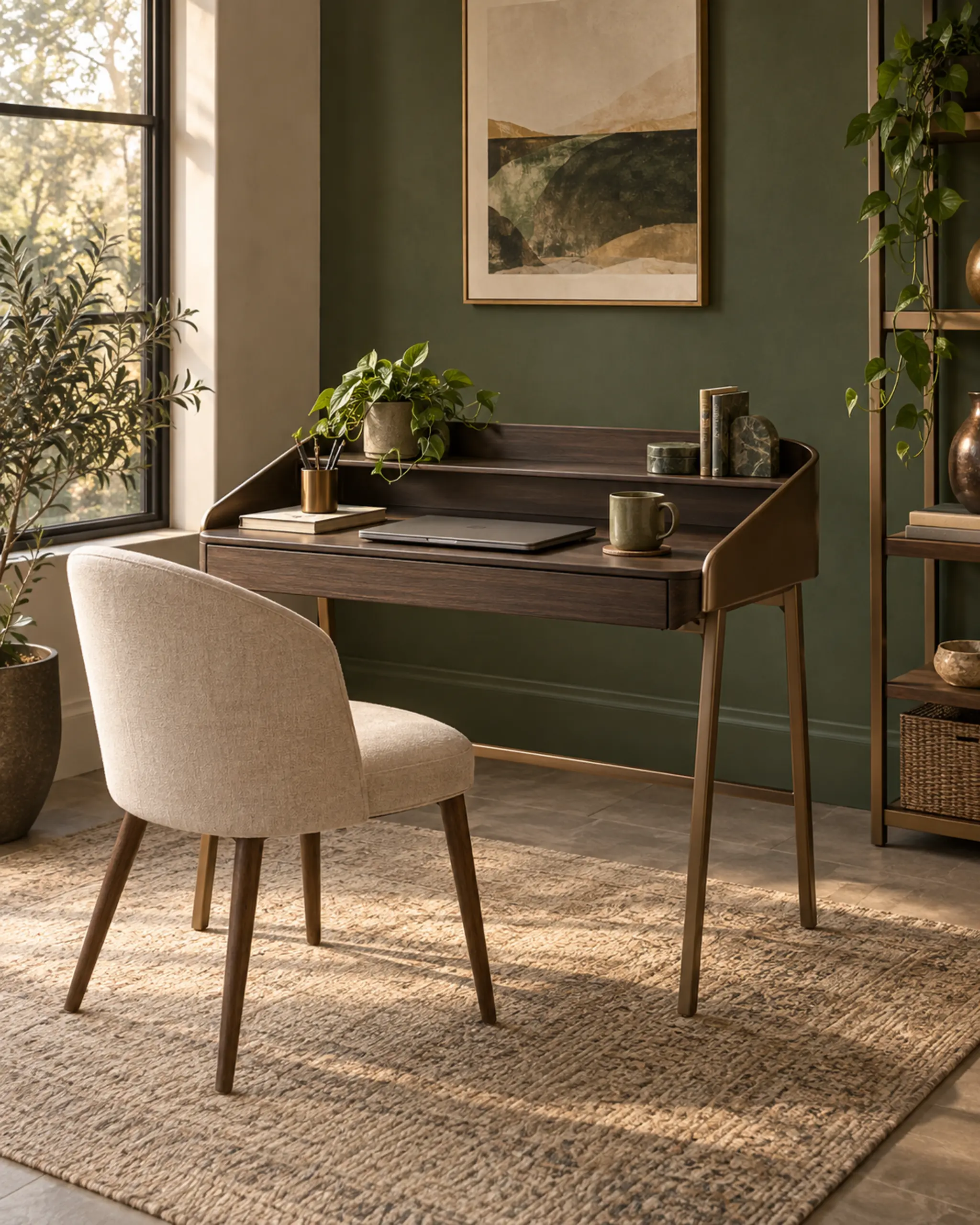 Haven Compact Desk — design visualization