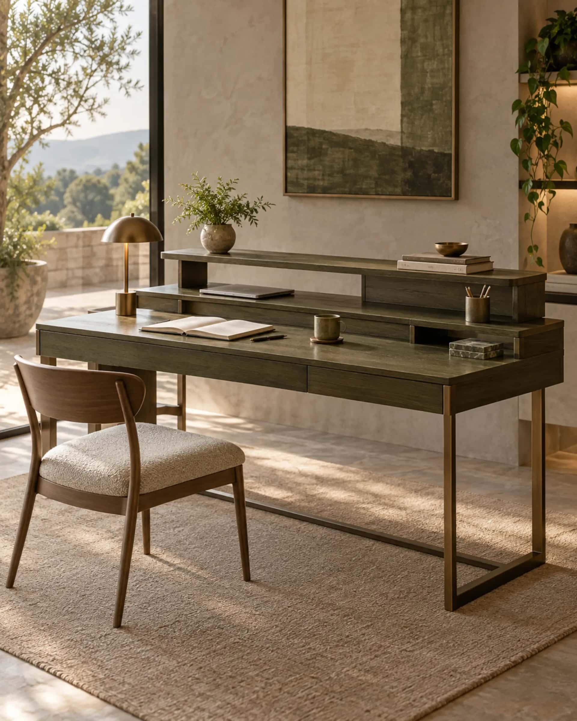 Terrace Studio Desk — design visualization