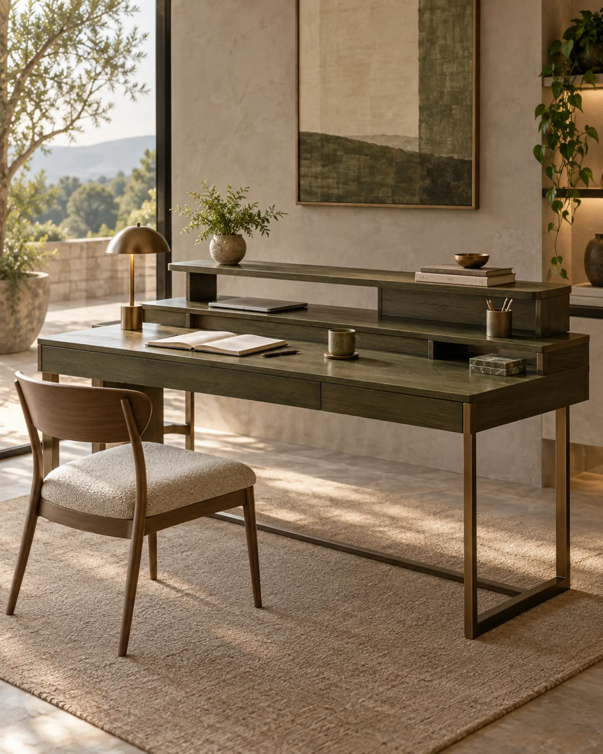 Terrace Studio Desk — design visualization