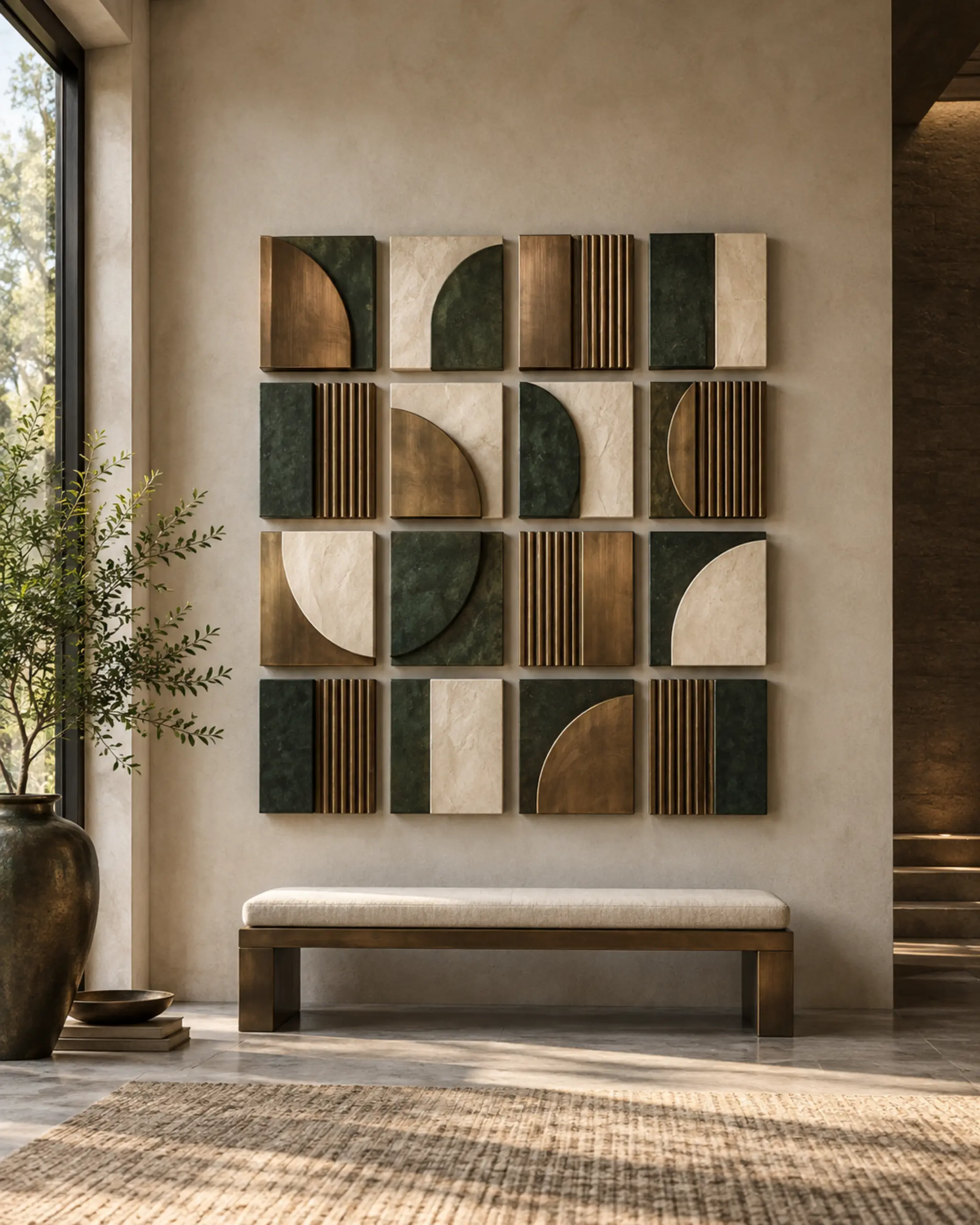 Rivergrid Architectural Wall Set — design visualization