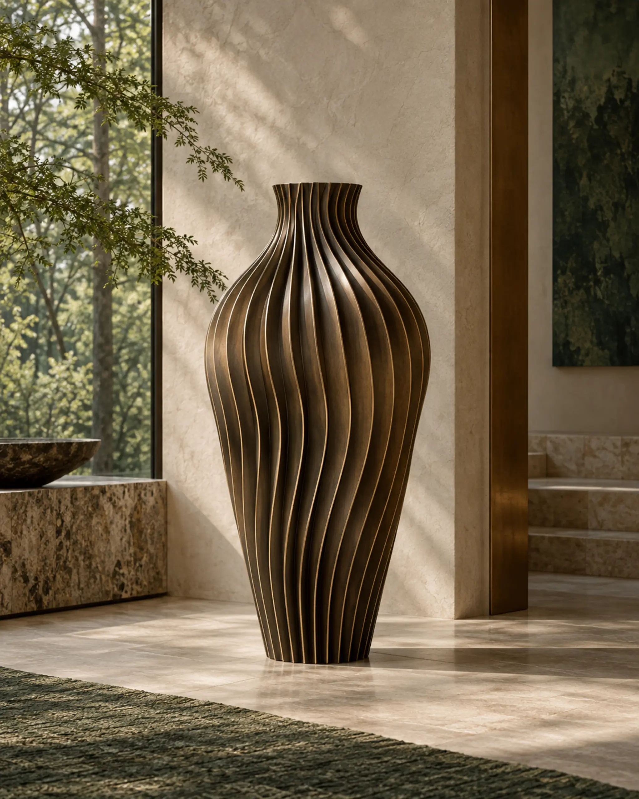 Parametric Floor Vessel — design visualization