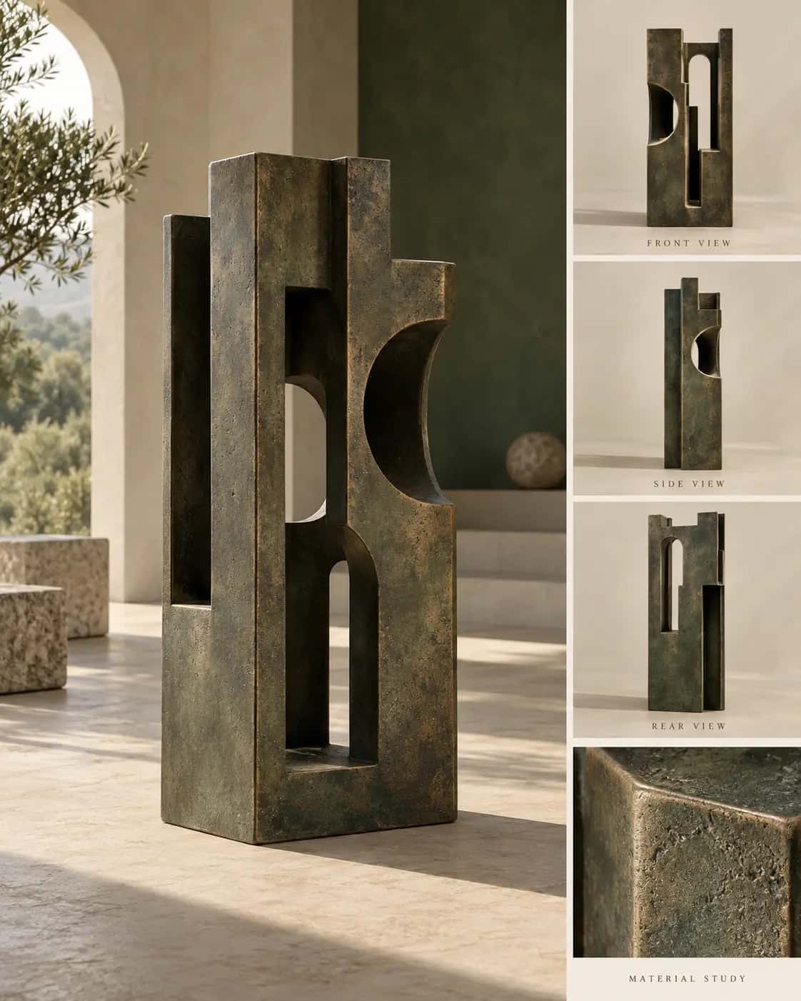 Form Study I Sculpture — design visualization