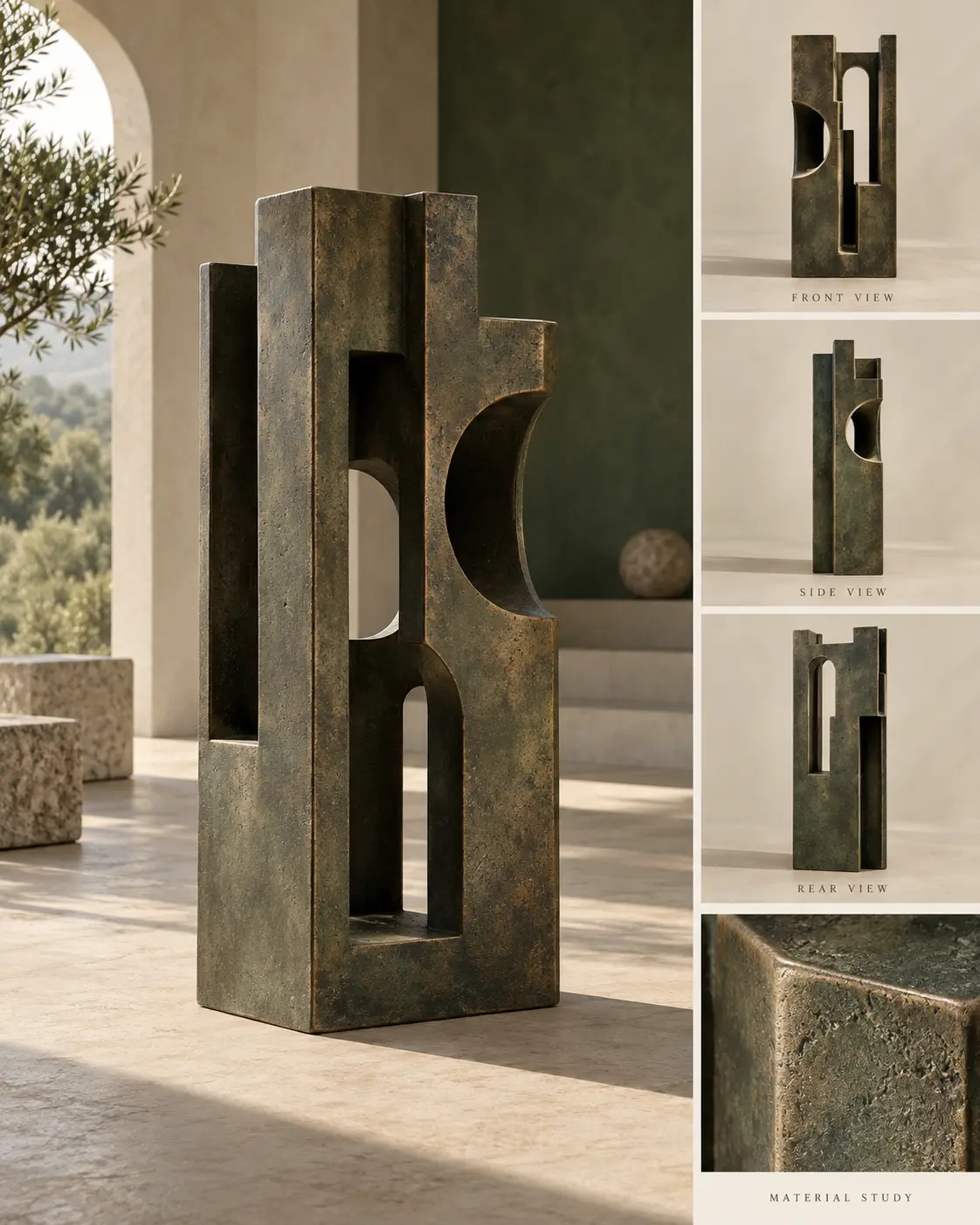 Form Study I Sculpture — design visualization