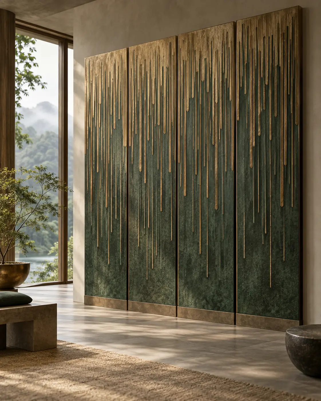 Monsoon Feature-Wall — design visualization