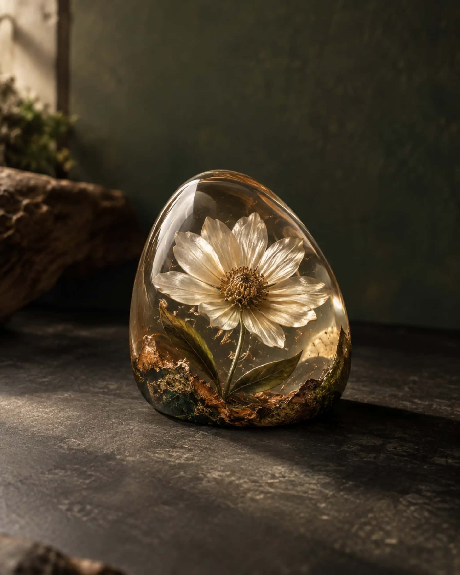 Aster Single-Bloom Keepsake — design visualization