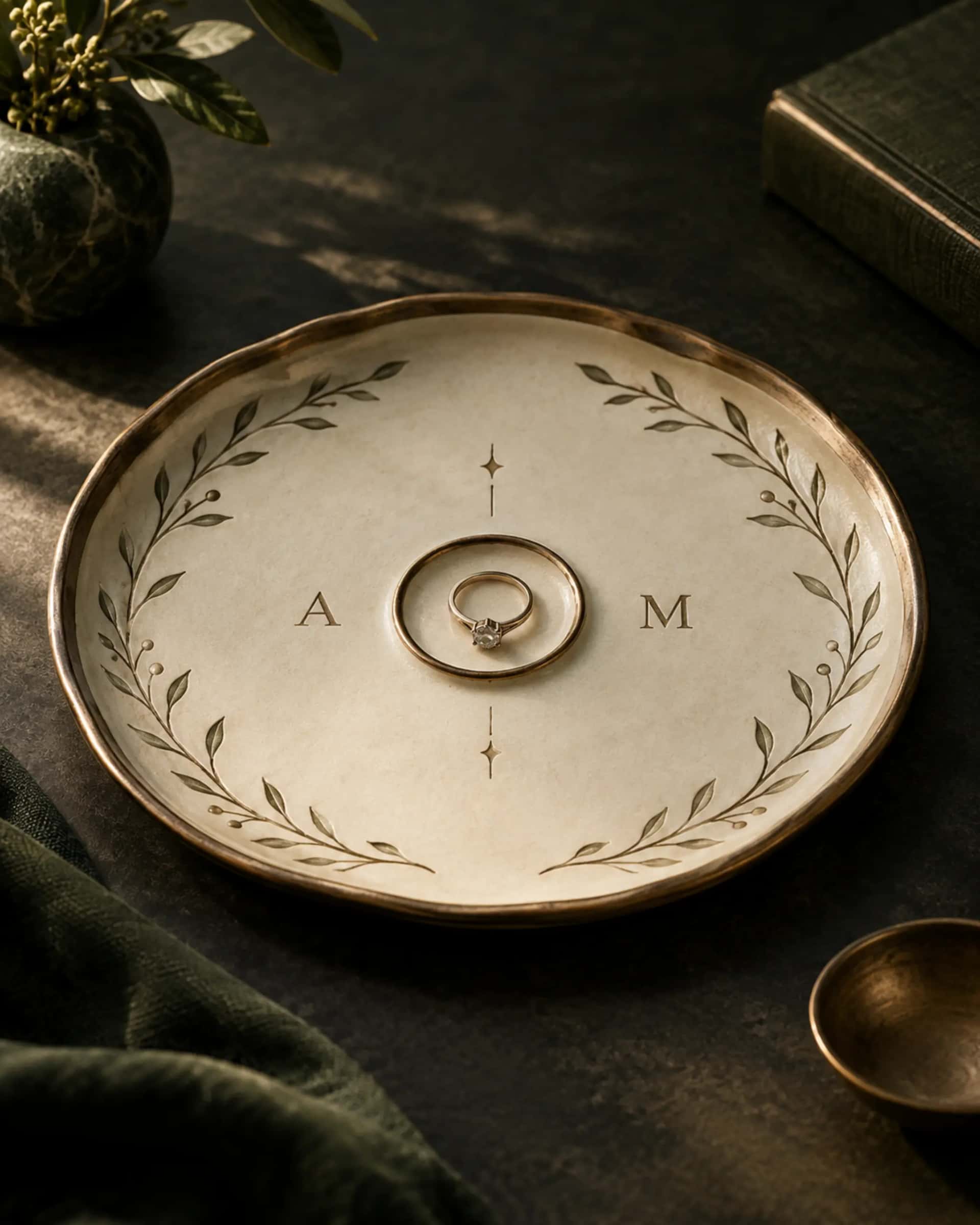 Promise Ring Platter — design visualization