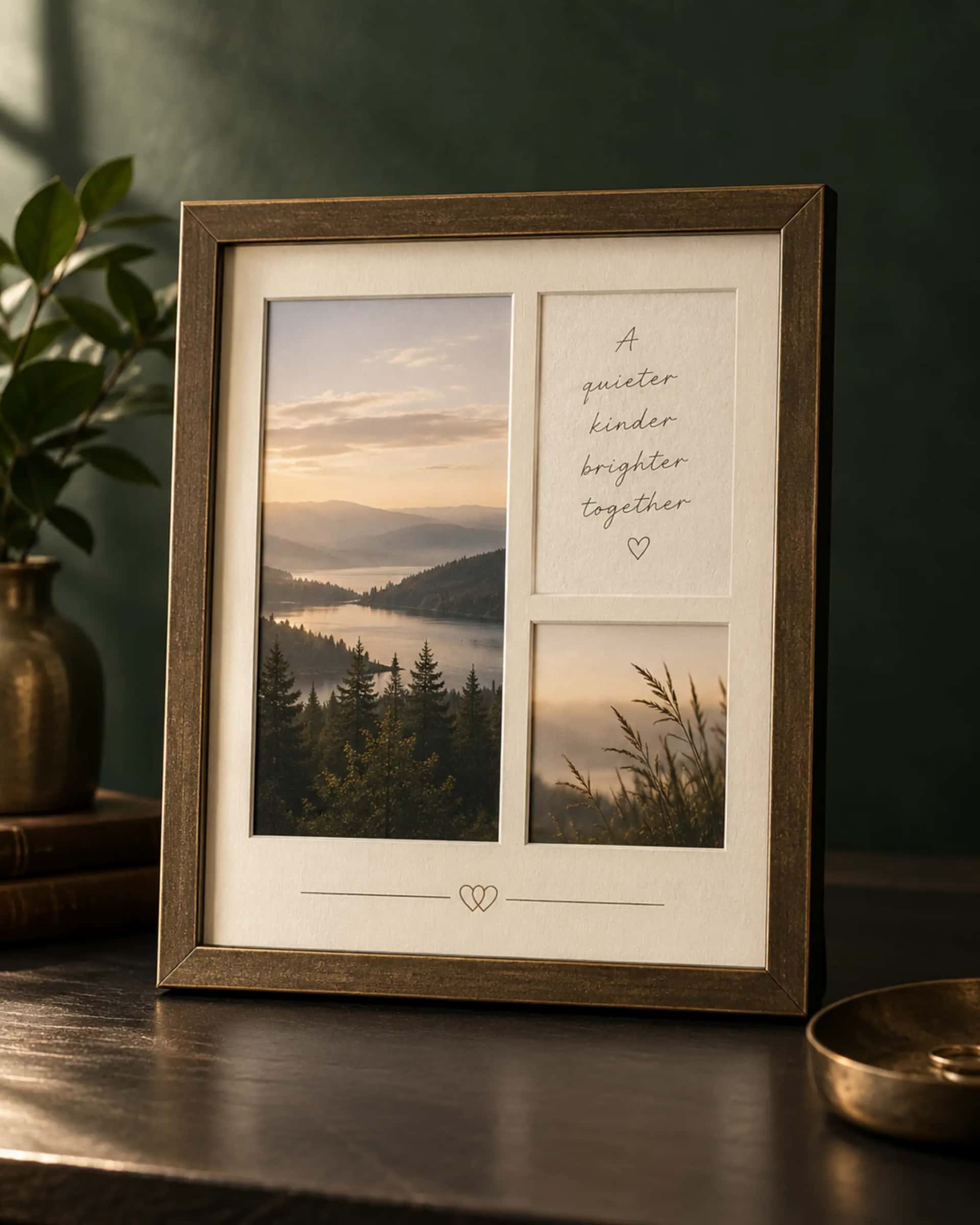 Together Couple-Memory Frame — design visualization