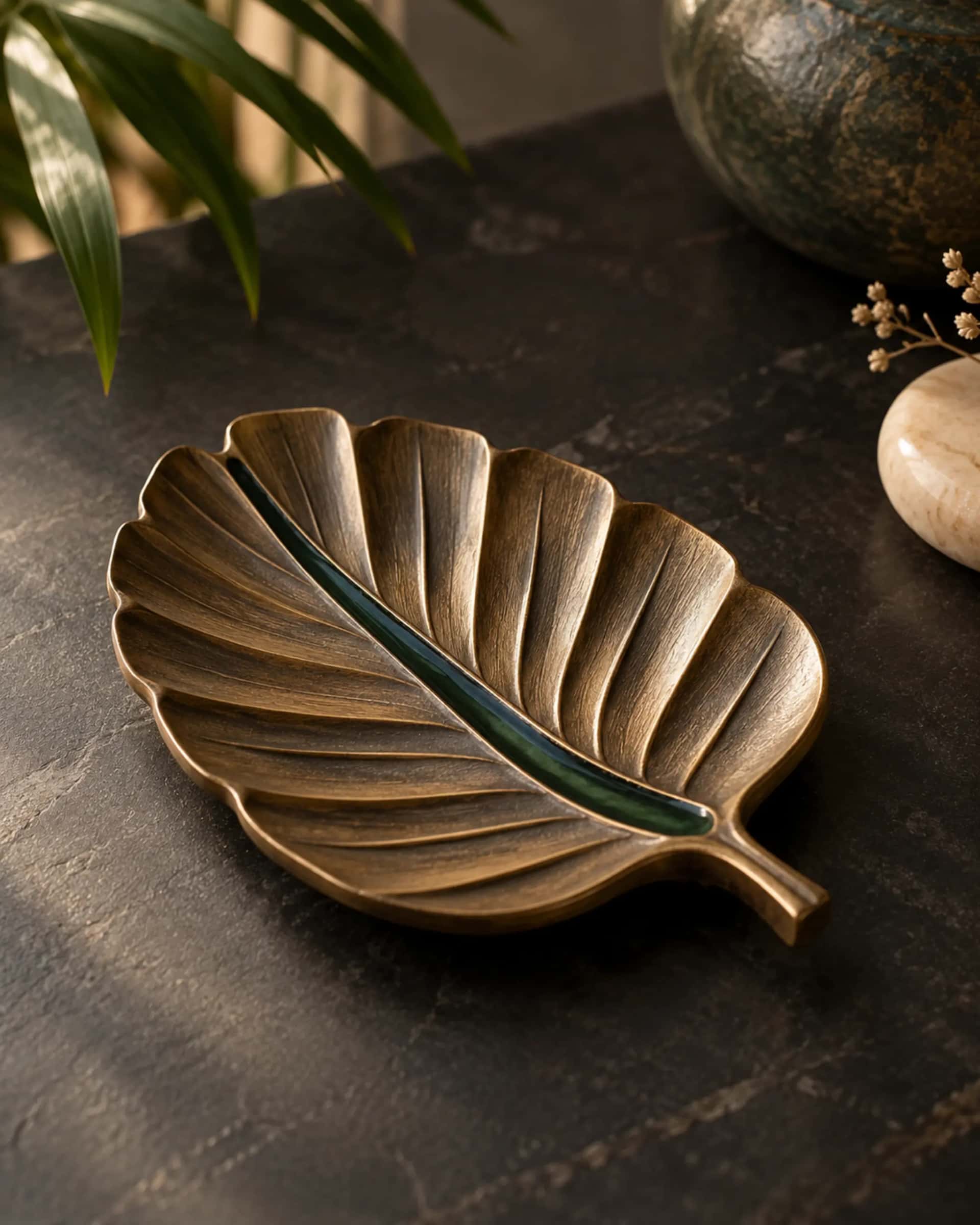 Palm Mini Serving Tray — design visualization