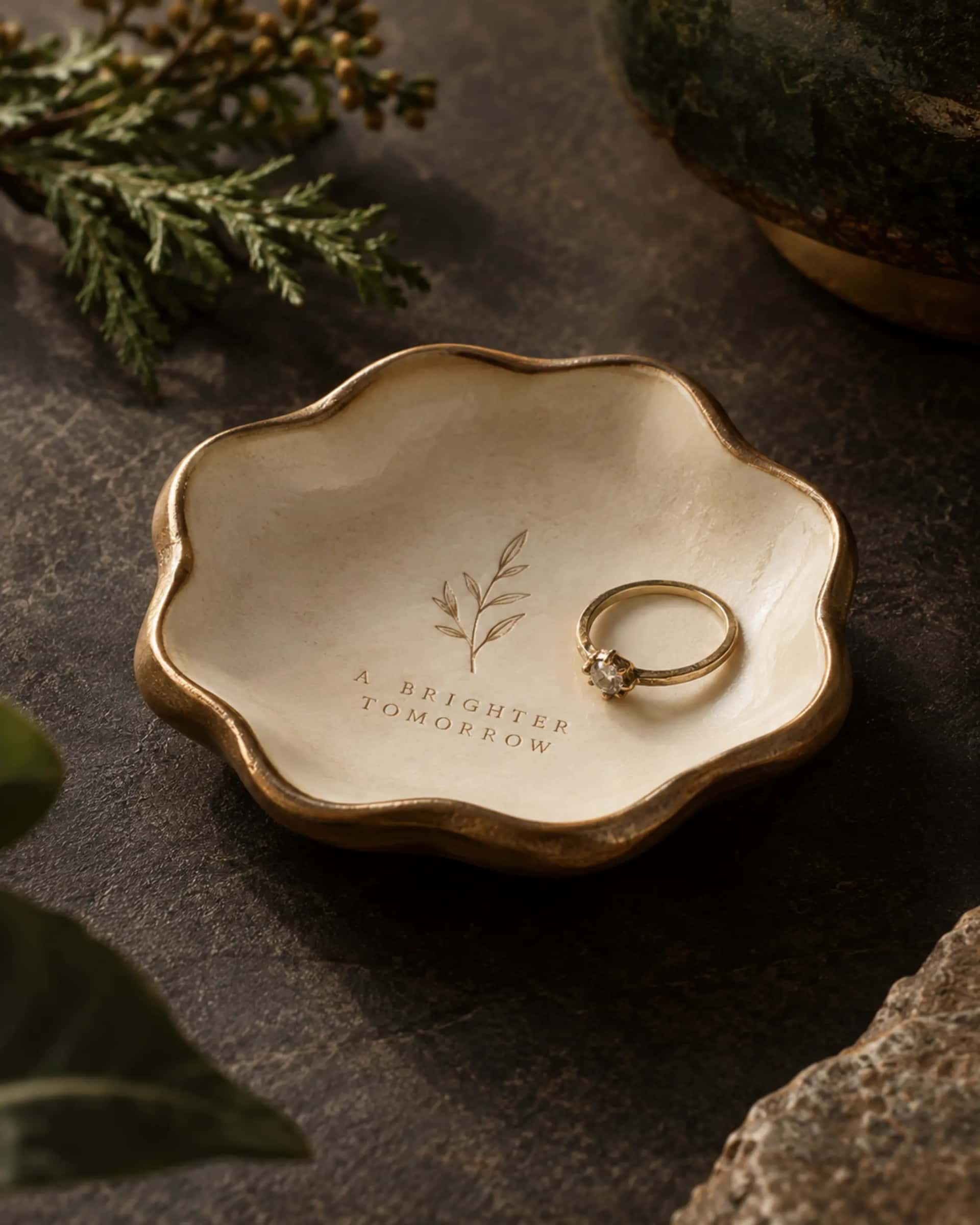 Promise Mini Ring Dish — design visualization